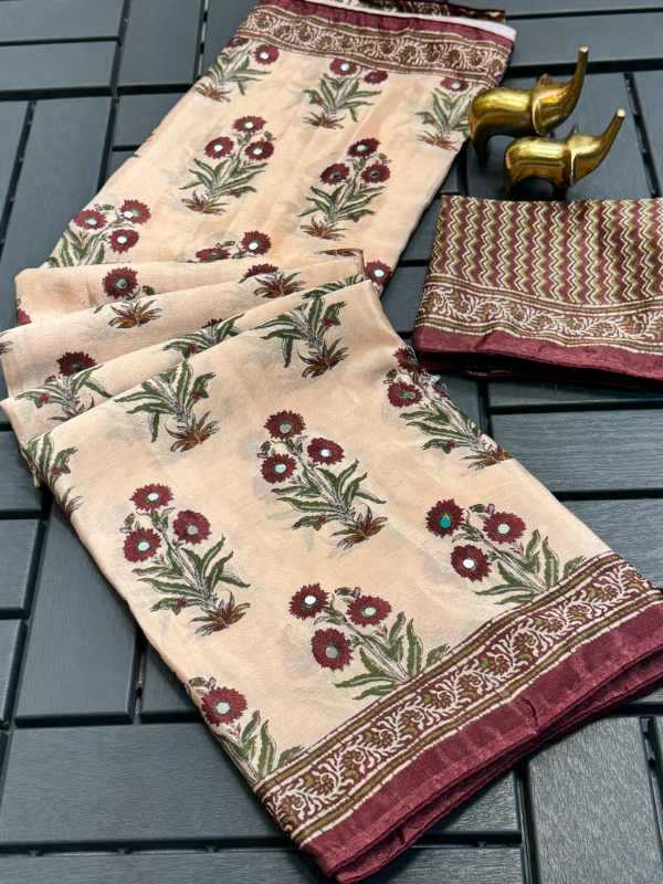 Chinon Designer Saree
