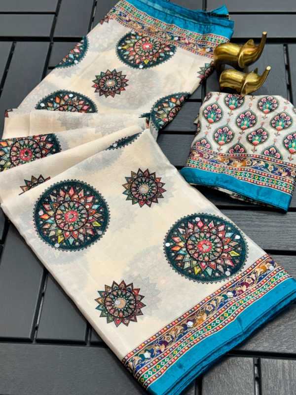 Chinon Designer Saree