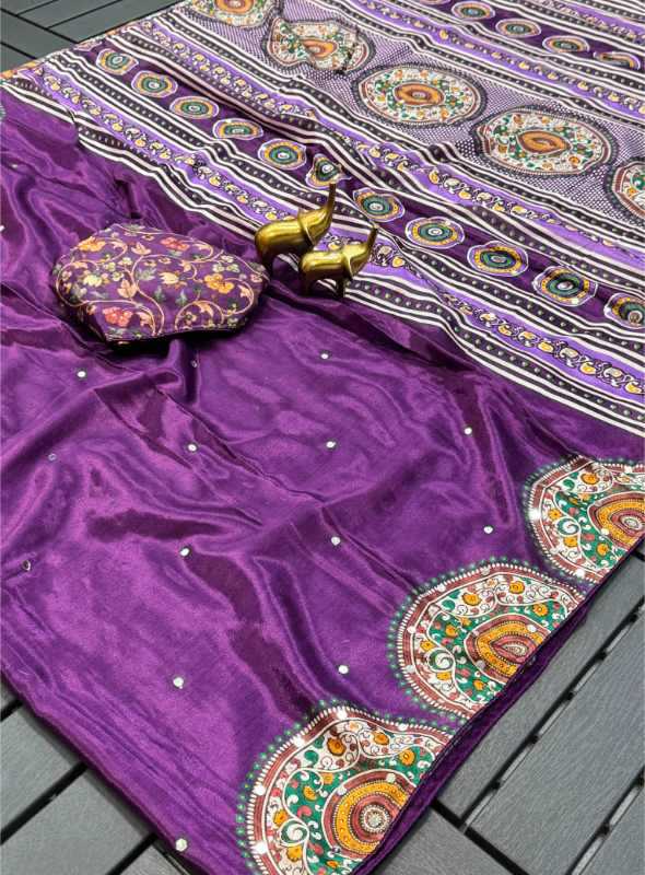 Chinon Designer Saree