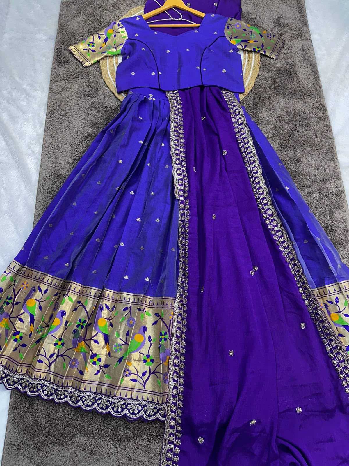 Pure Silk Designer Lehenga