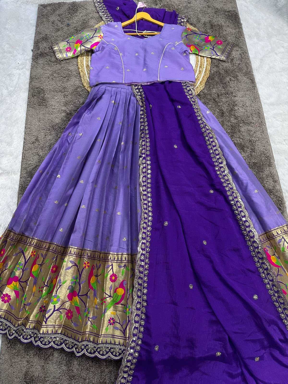 Pure Silk Designer Lehenga