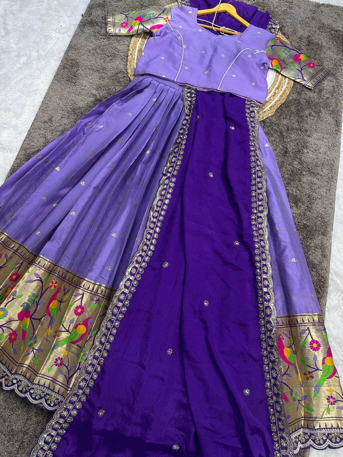 Pure Silk Designer Lehenga