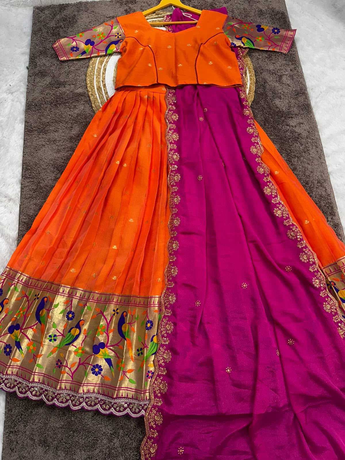 Pure Silk Designer Lehenga