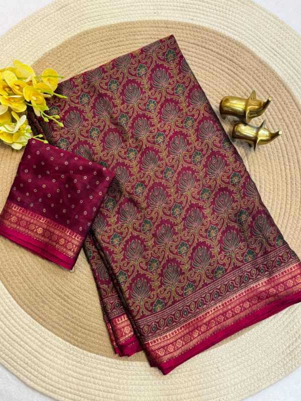 Cotton Printed Saree