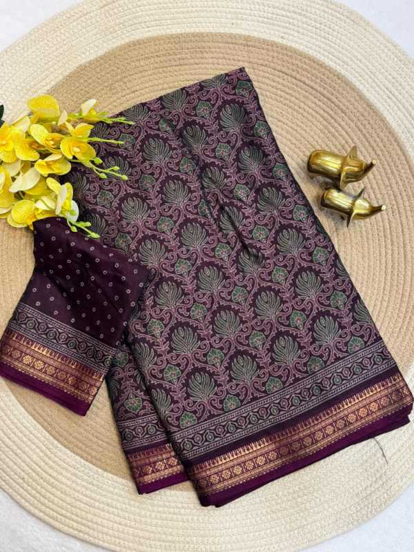 Cotton Printed Saree