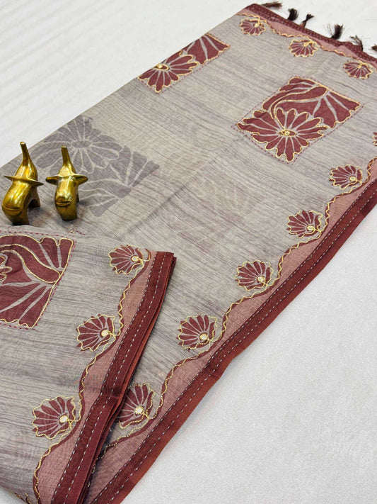 Rajmahal Cotton Printed Saree