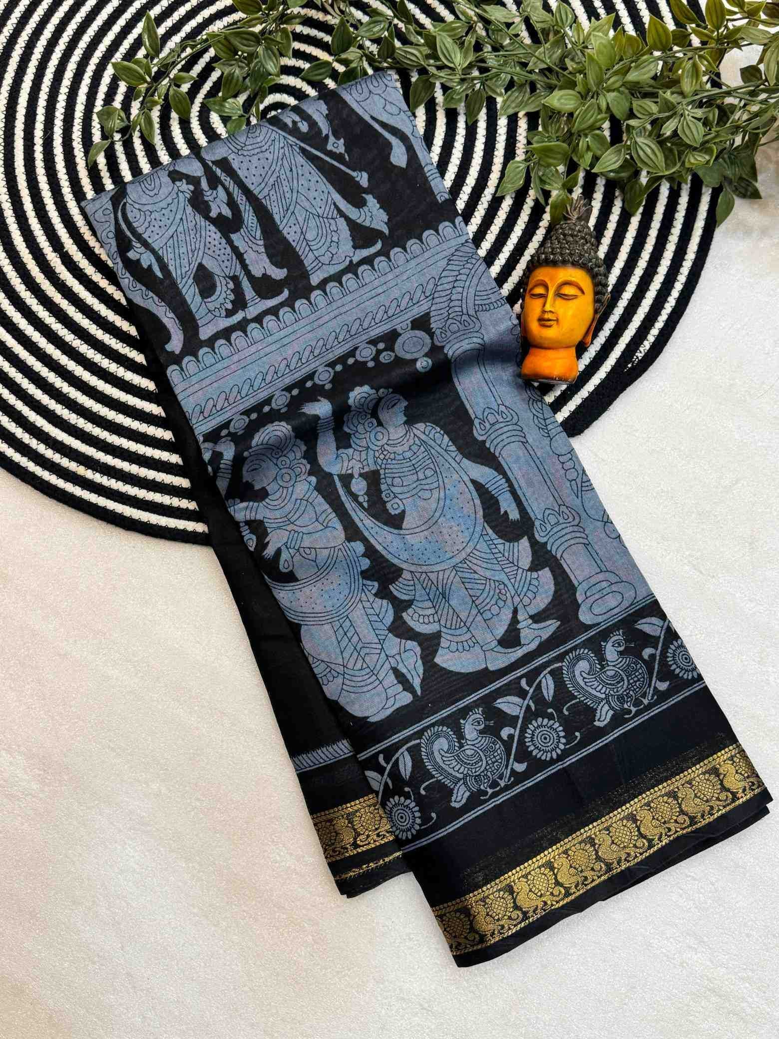 Silk Printed Saree