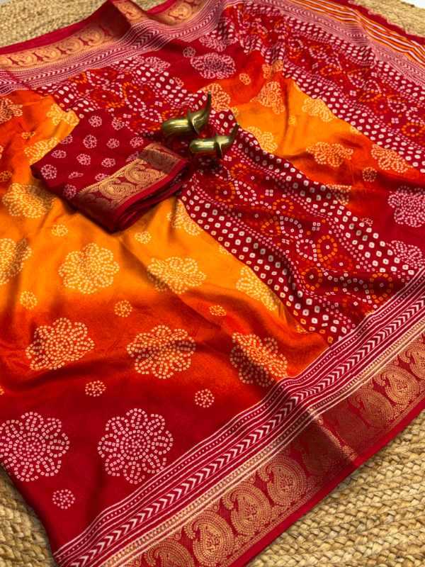 Jacquard Printed Saree