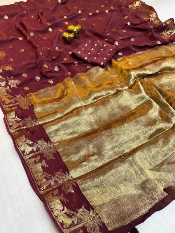 Viscose Designer Saree
