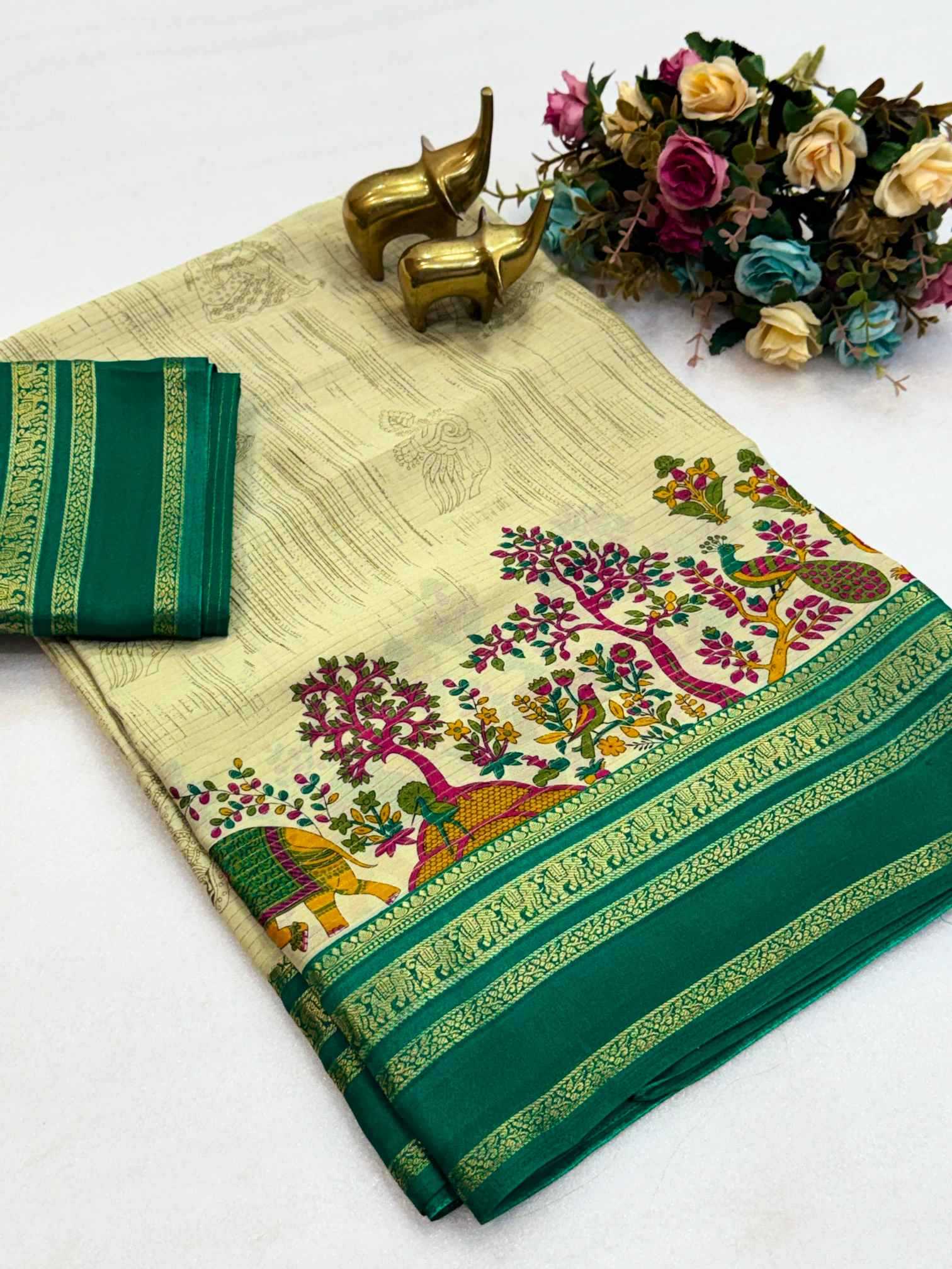 Crepe Silk Saree
