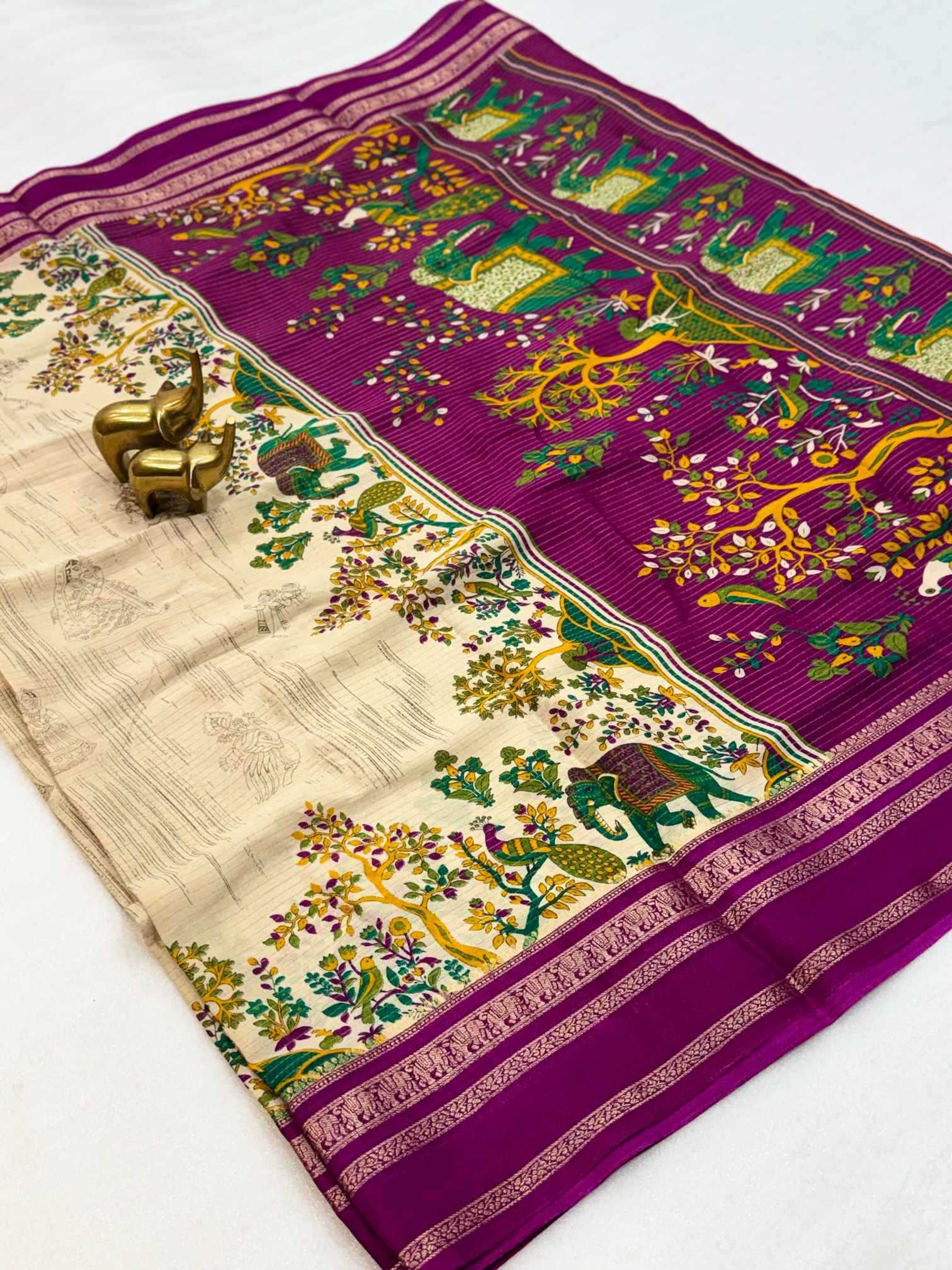 Crepe Silk Saree
