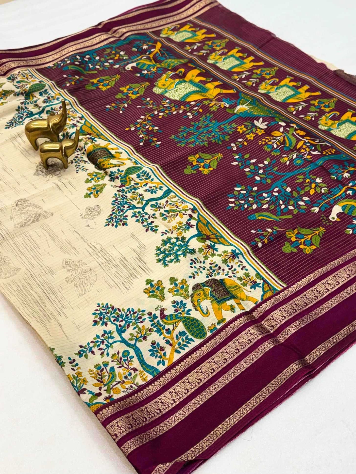 Crepe Silk Saree