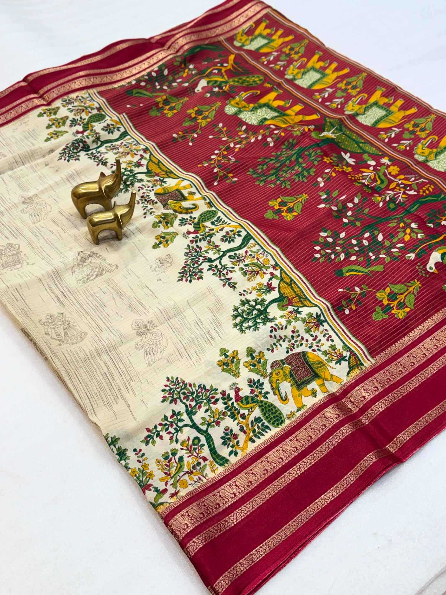 Crepe Silk Saree