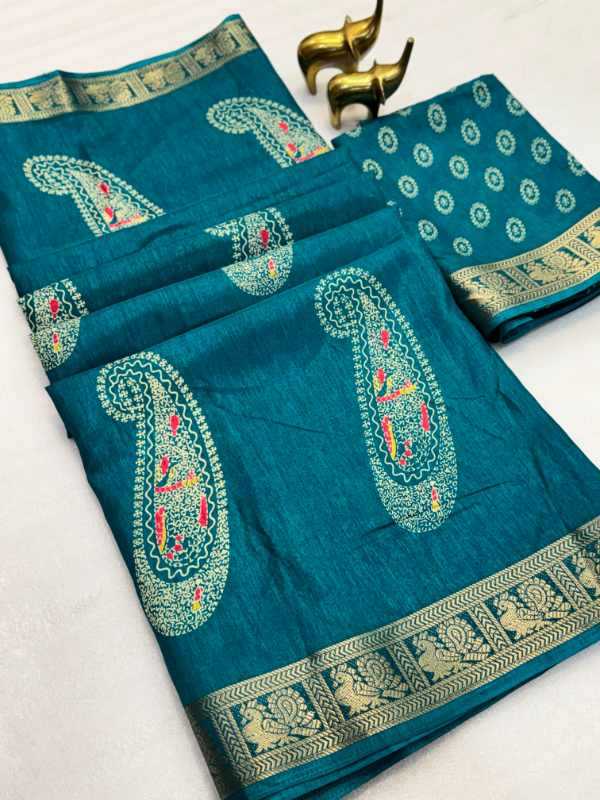 Tussar Silk Designer Saree