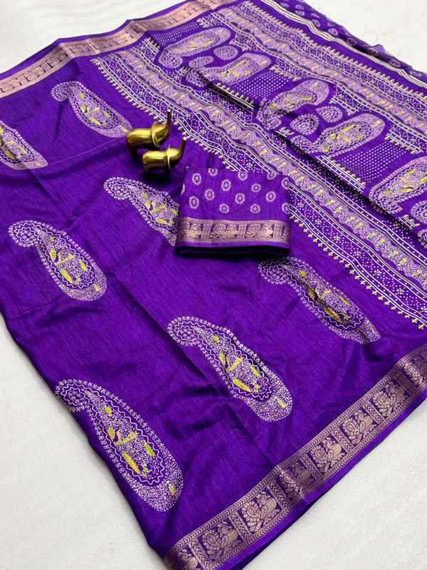 Tussar Silk Designer Saree