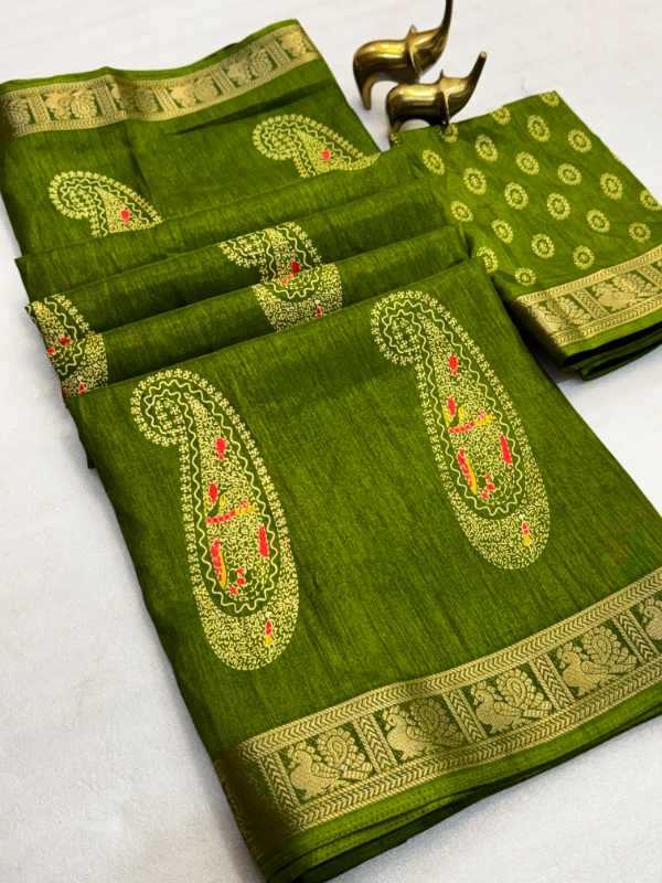 Tussar Silk Designer Saree