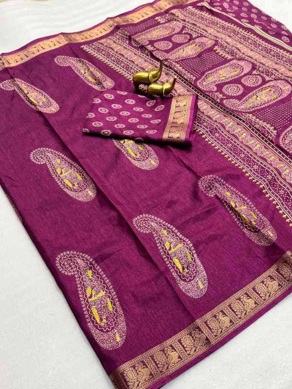 Tussar Silk Designer Saree