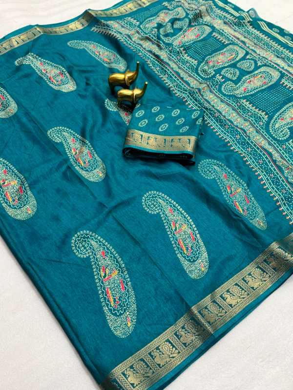 Tussar Silk Designer Saree