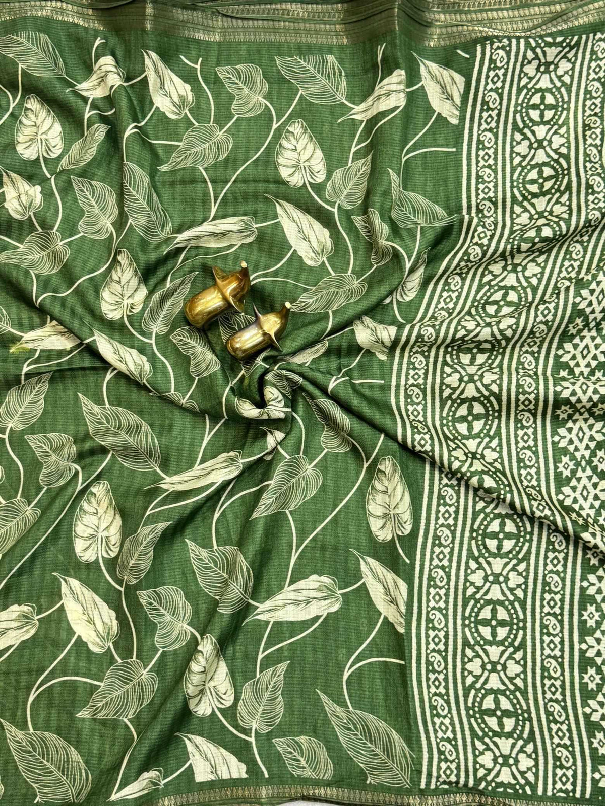 Subarna Tussar Silk Designer Saree