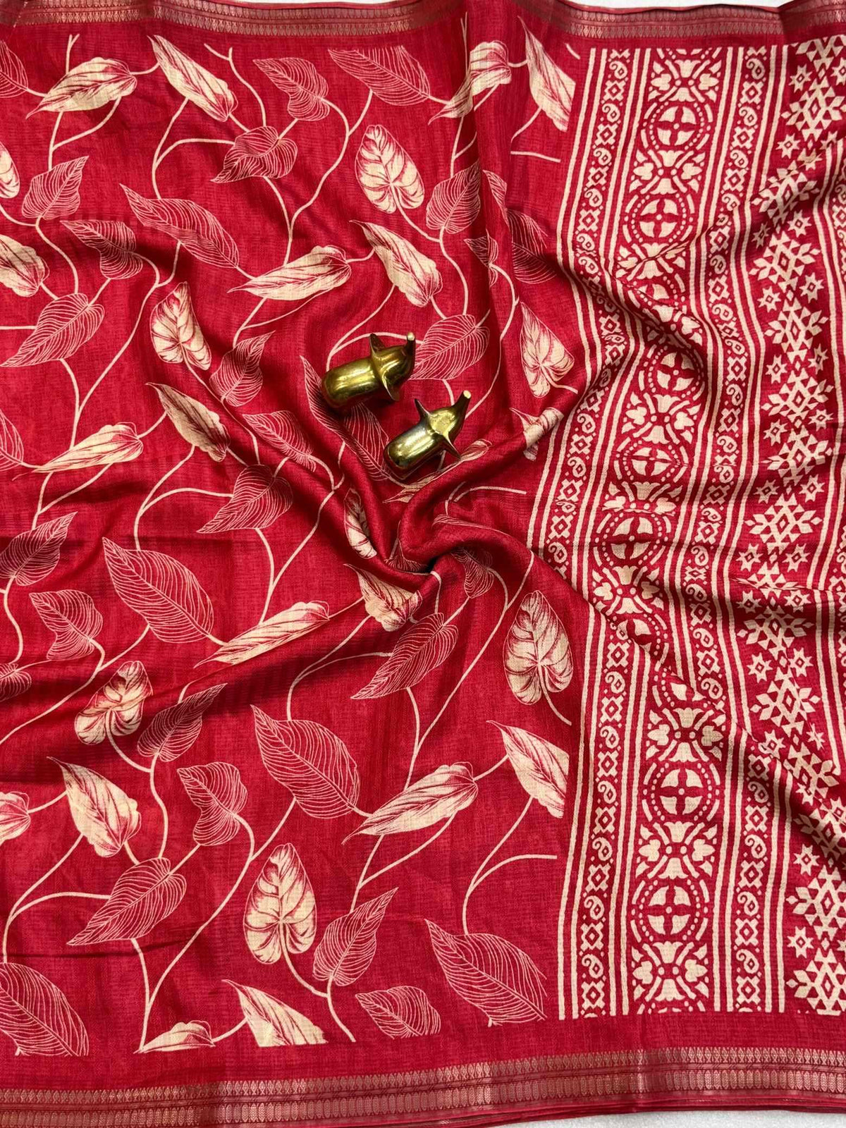 Subarna Tussar Silk Designer Saree