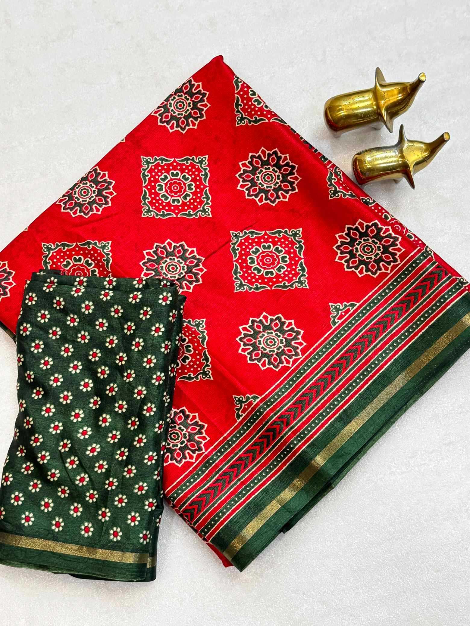 Printed Silk Saree