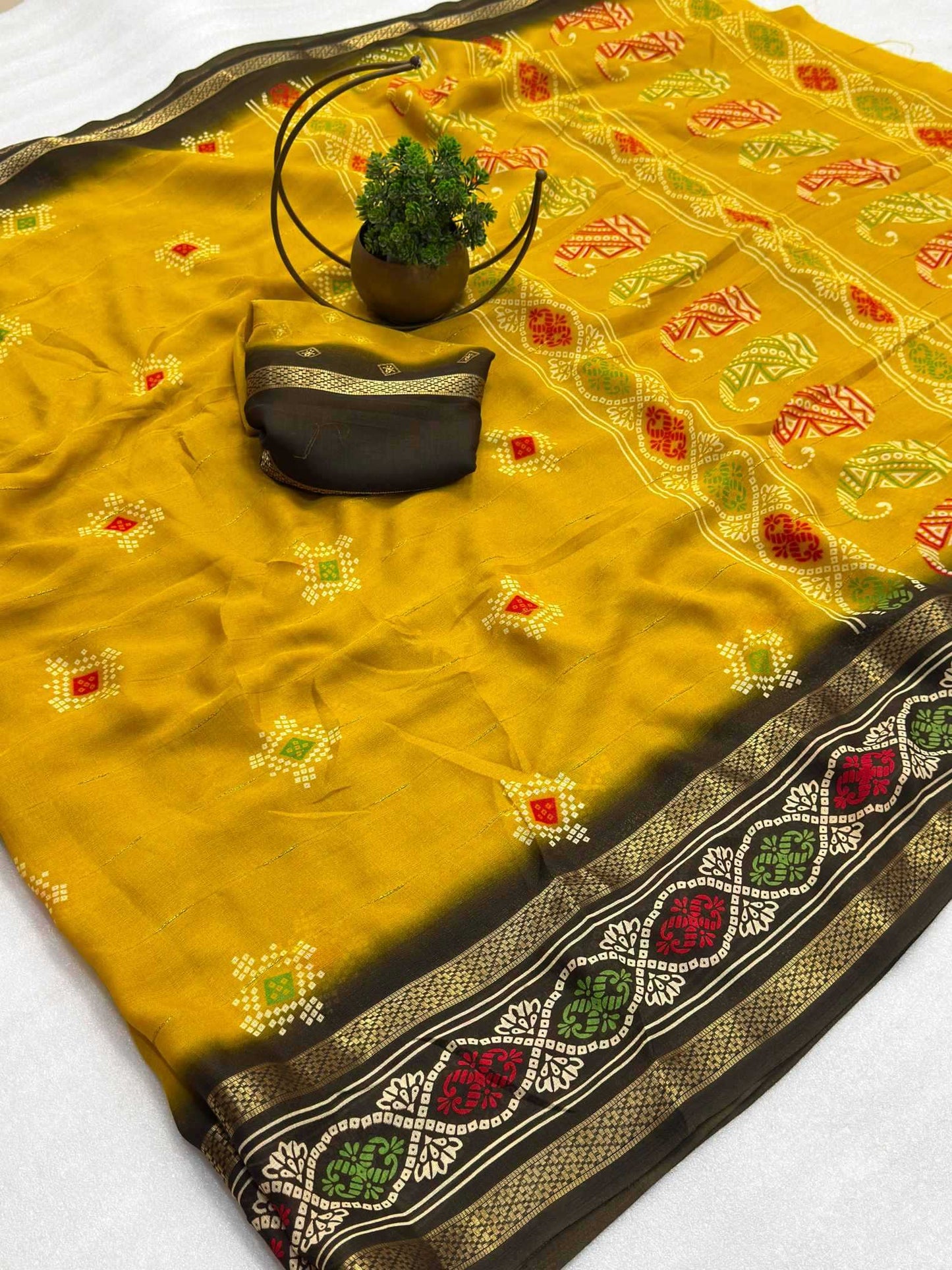 Fancy Printed Saree