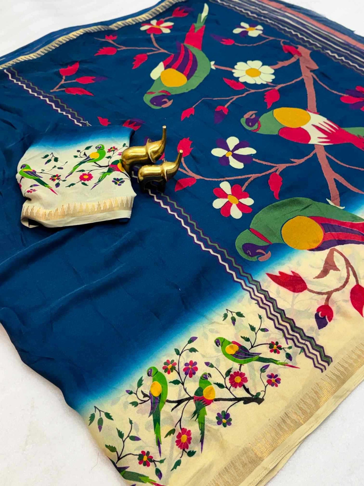 Georgette Printed Saree
