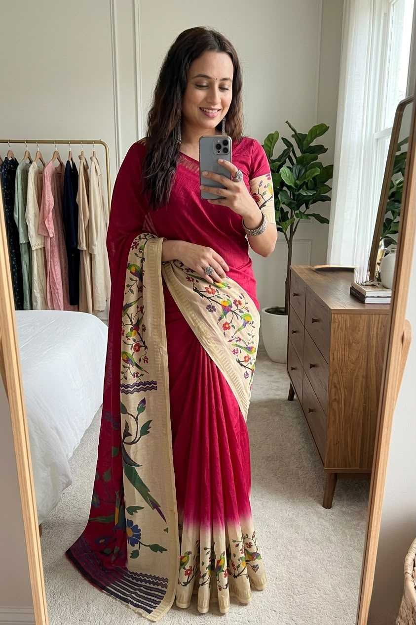 Georgette Printed Saree