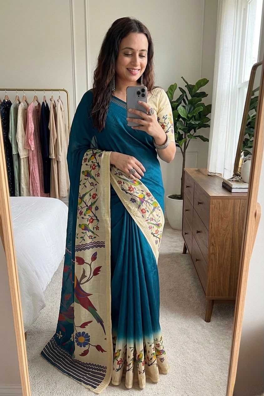 Georgette Printed Saree