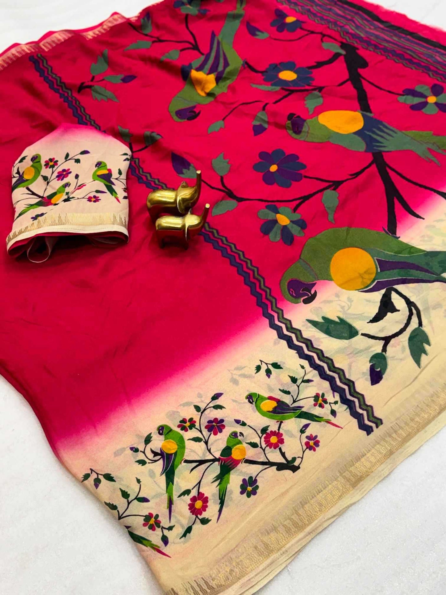 Georgette Printed Saree