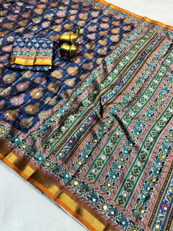 Silk Printed Saree