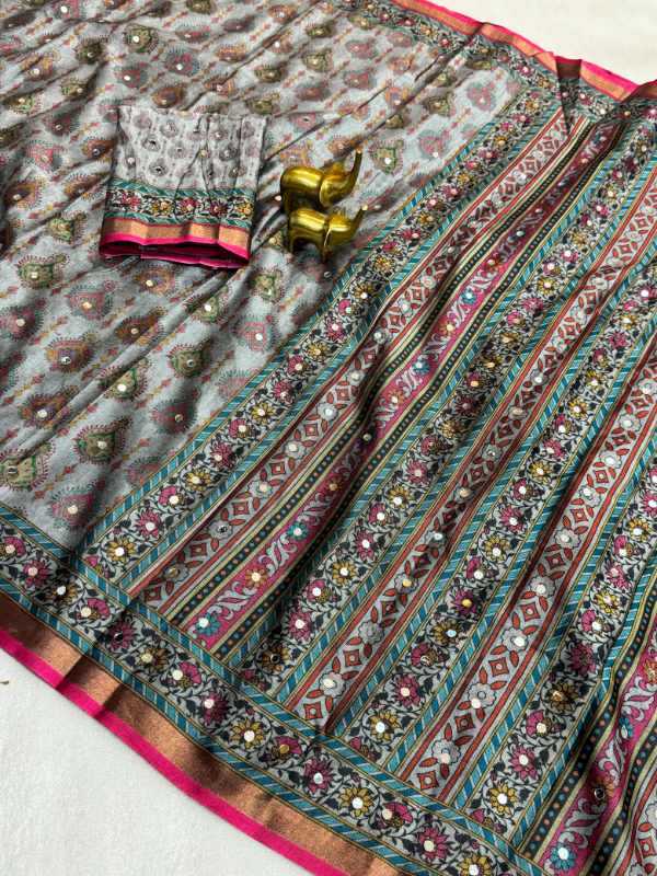 Silk Printed Saree