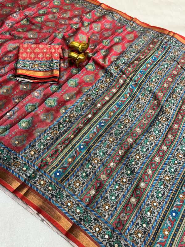 Silk Printed Saree