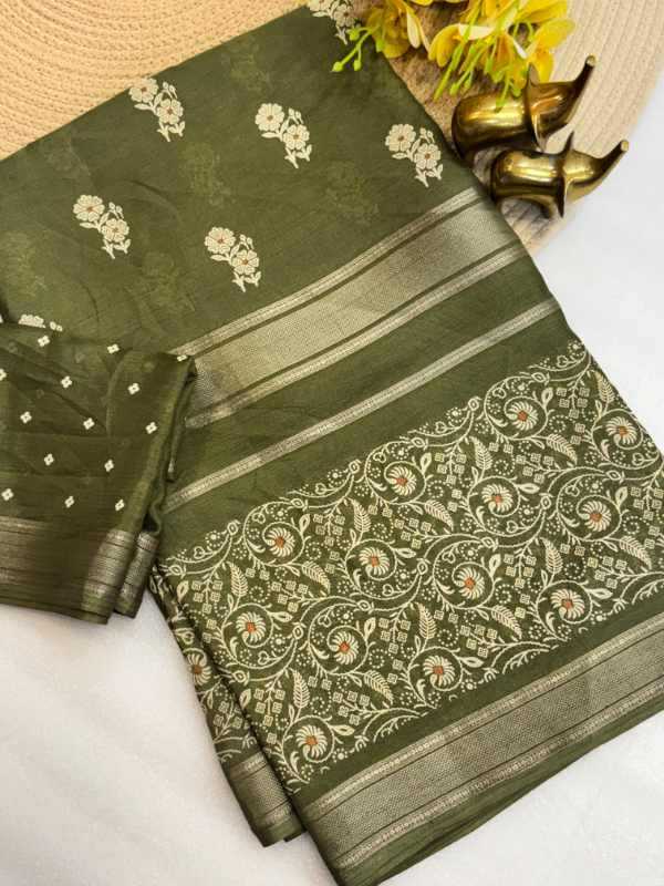 Tripti Crepe Silk Printed Saree