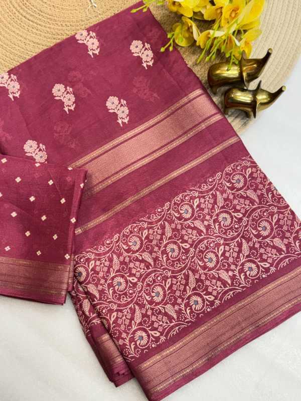 Tripti Crepe Silk Printed Saree