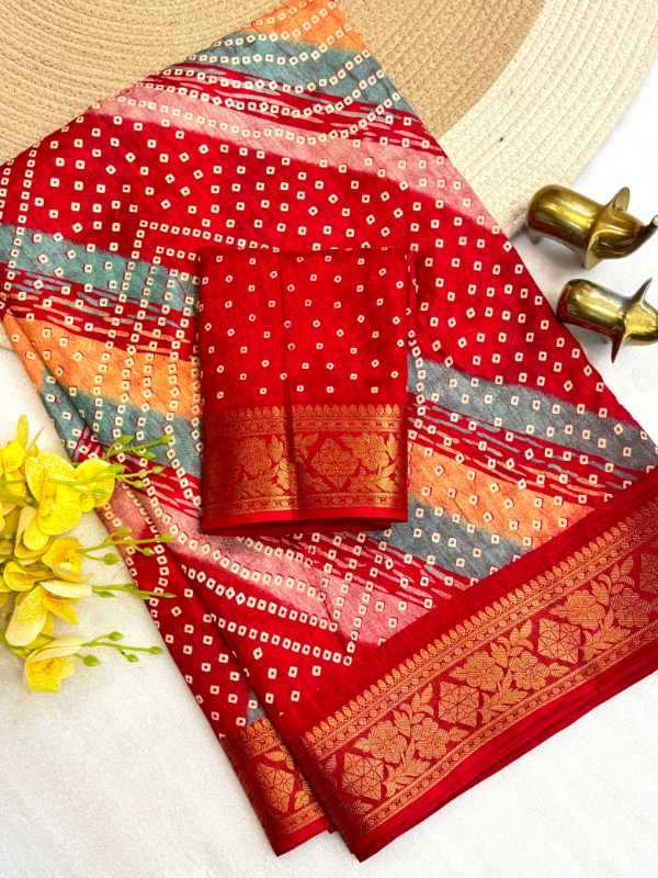 Dola Silk Printed Saree