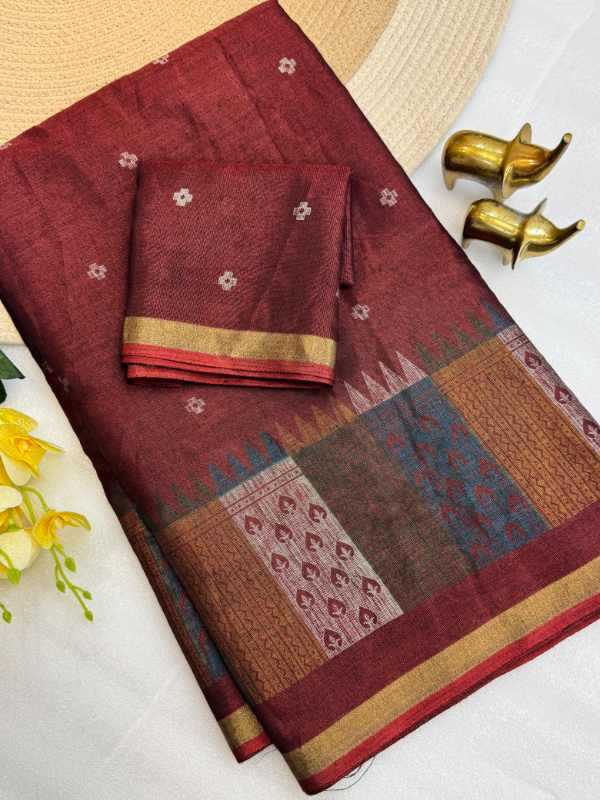 URE Cotton Designer Saree