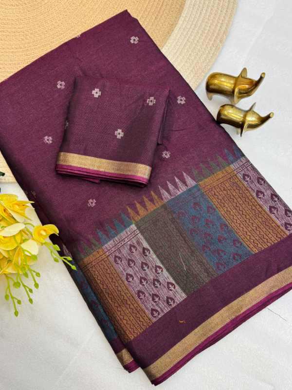 URE Cotton Designer Saree
