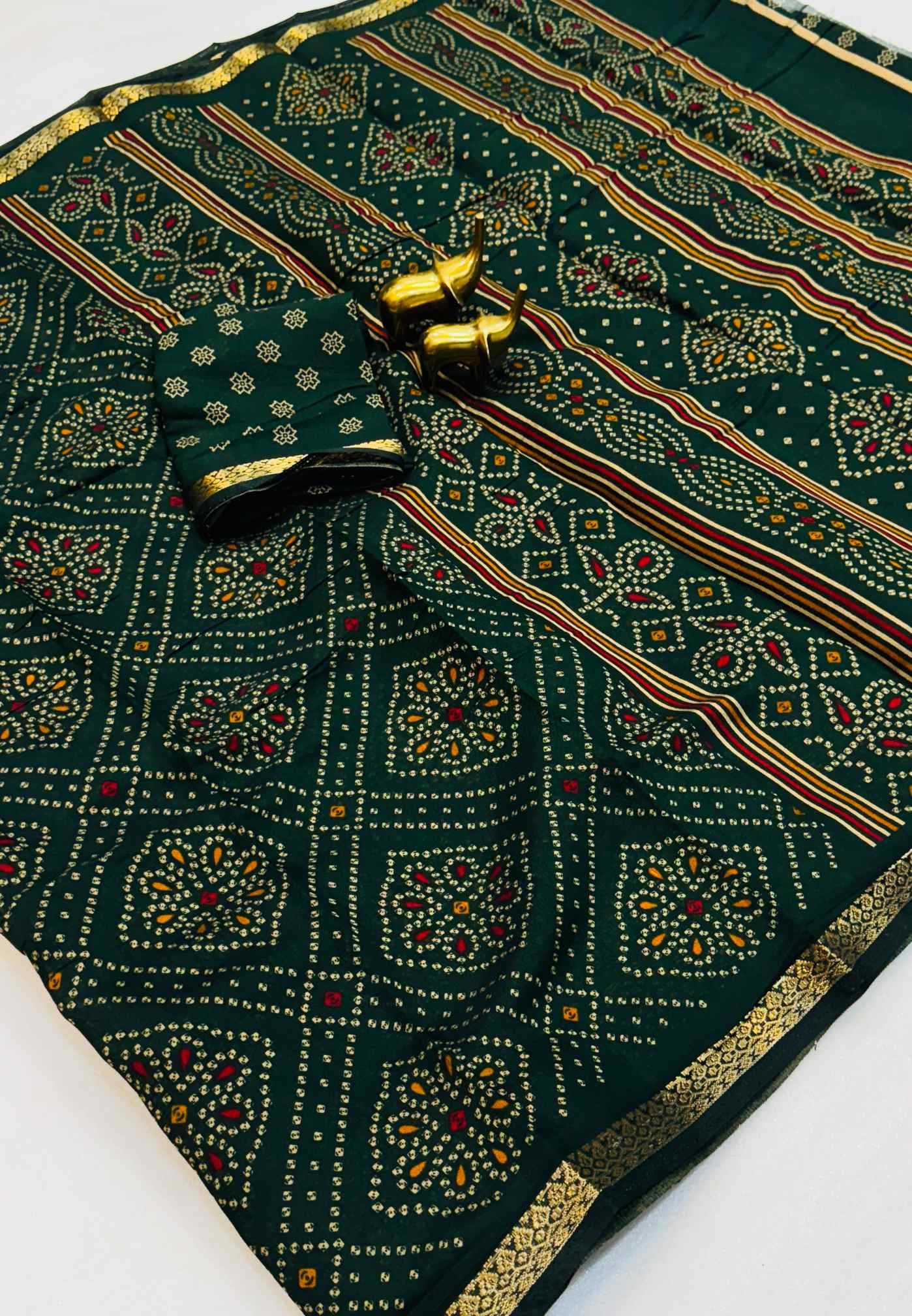 Printed Silk Saree
