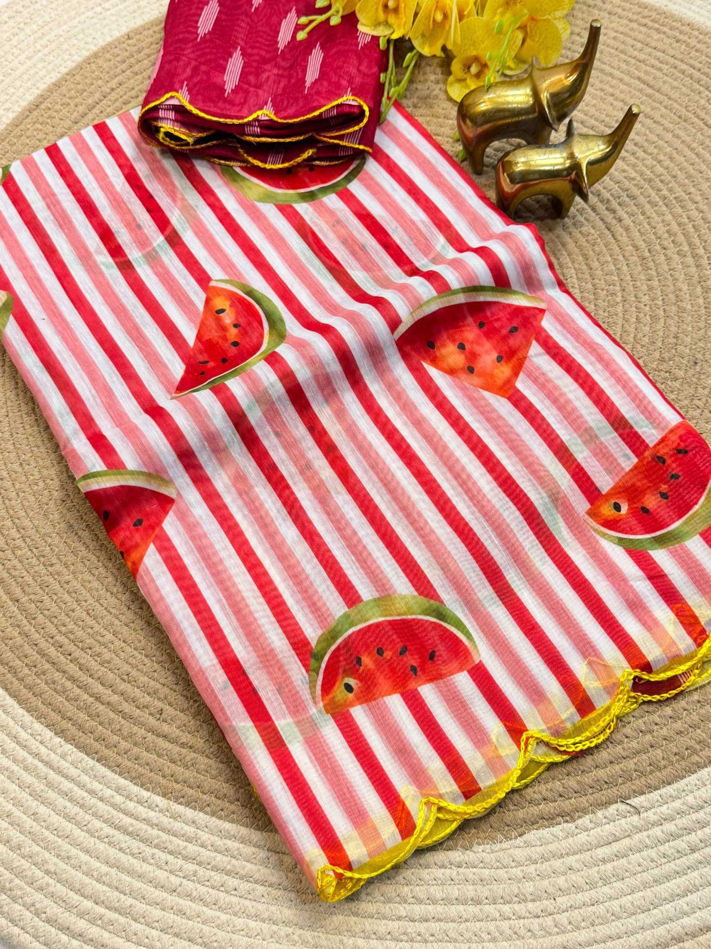 Cotton Printed Saree