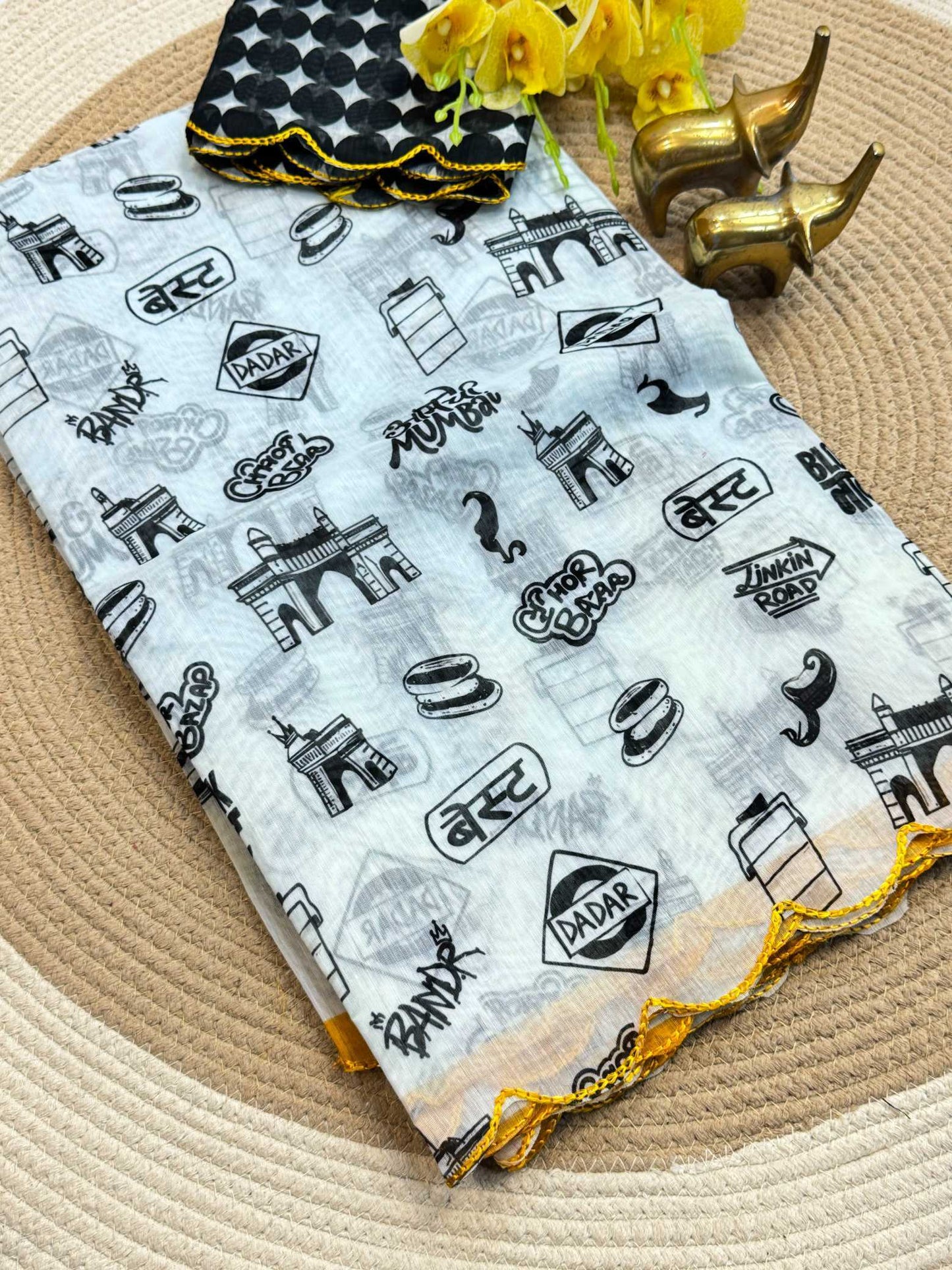 Cotton Printed Saree