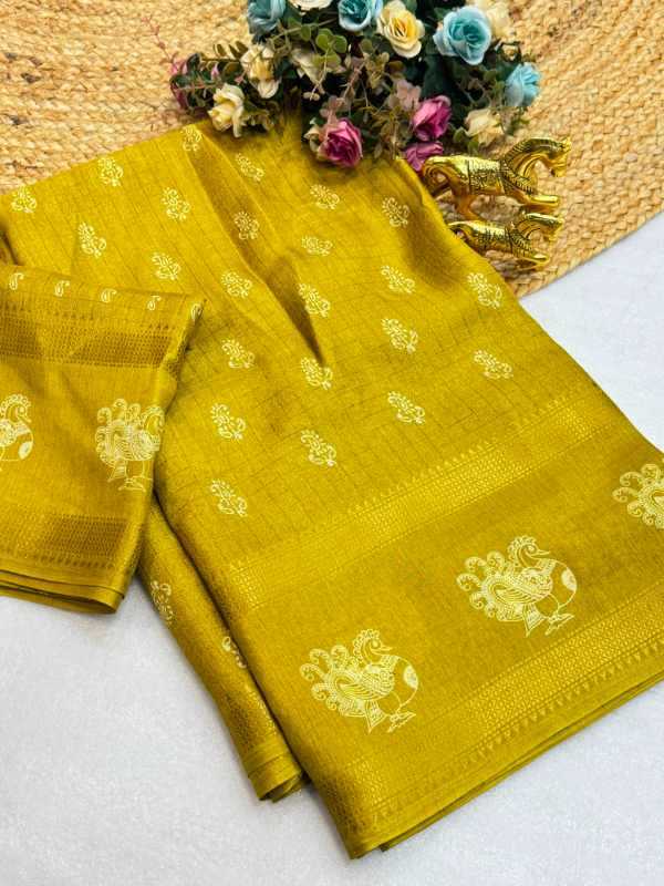Chex Silk Designer Saree