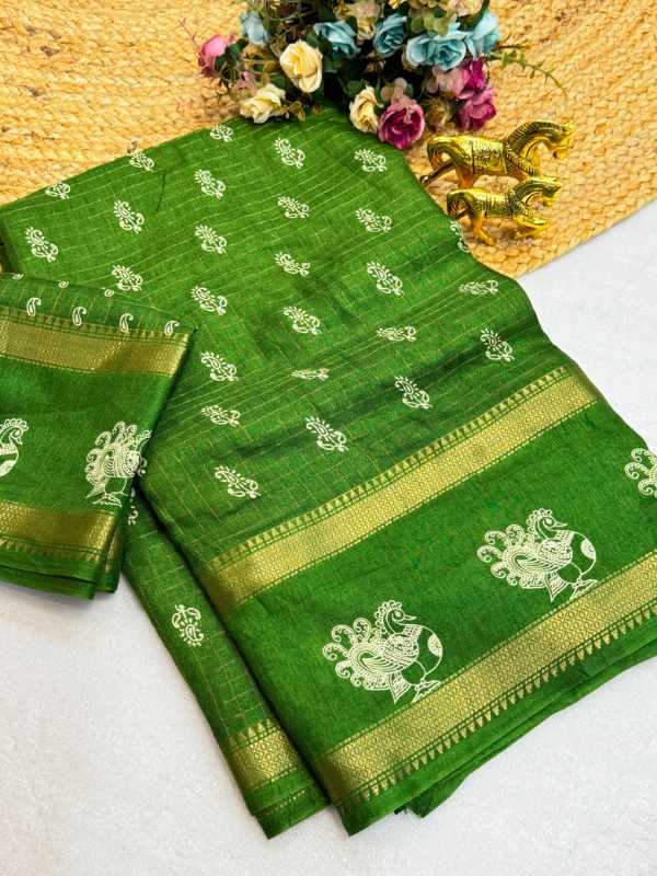Chex Silk Designer Saree