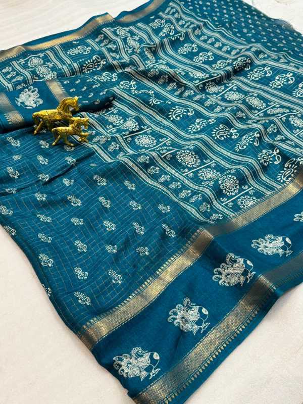 Chex Silk Designer Saree