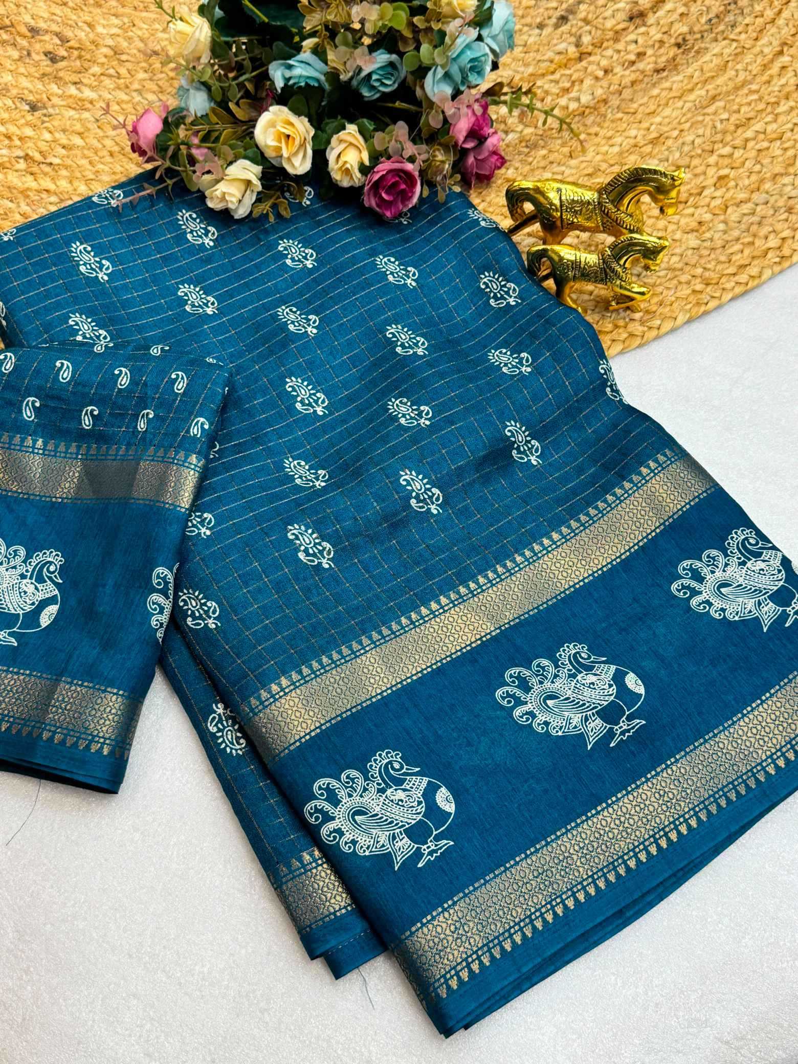 Fancy Printed Saree