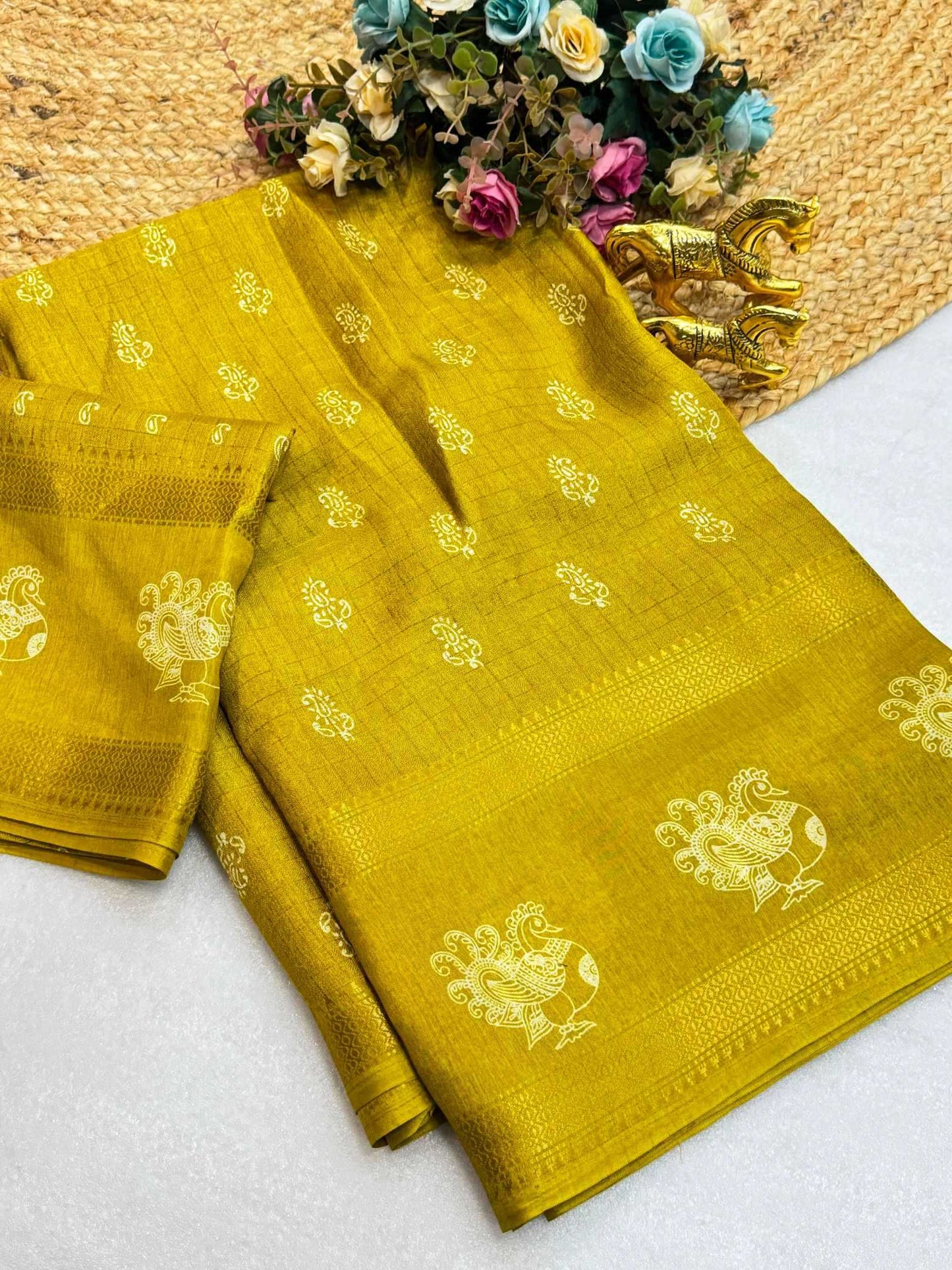 Fancy Printed Saree