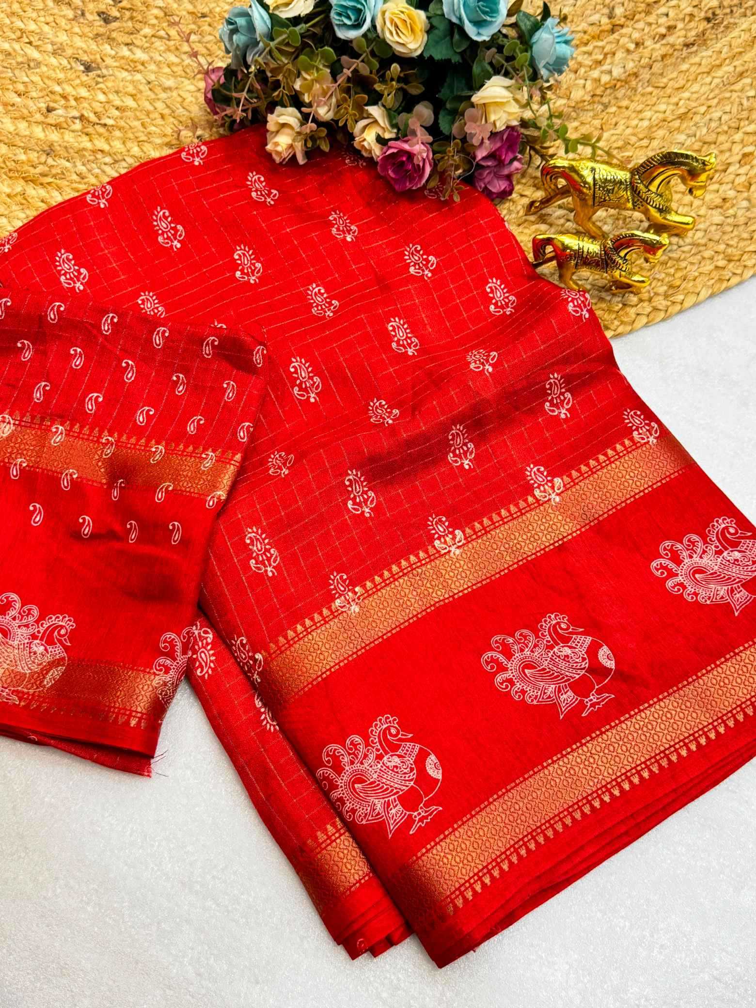 Fancy Printed Saree