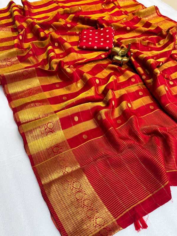 Viscose Cutwork Saree