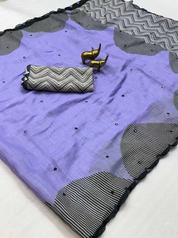 Linen Designer Saree