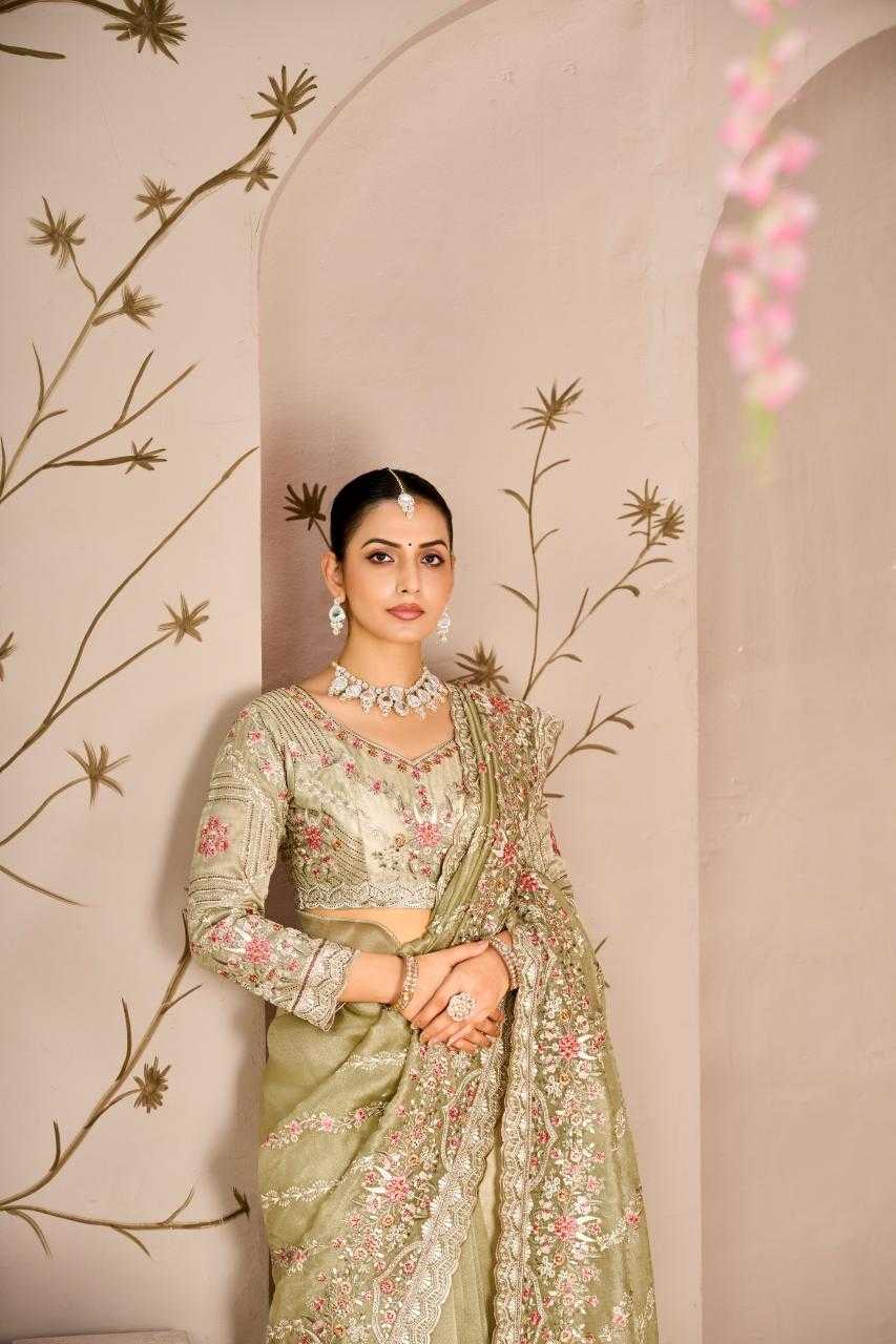 Tissue Silk Heavy Saree